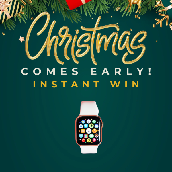 Win £1000 Cash + 1000 Instant Win Prizes - Christmas Comes Early!