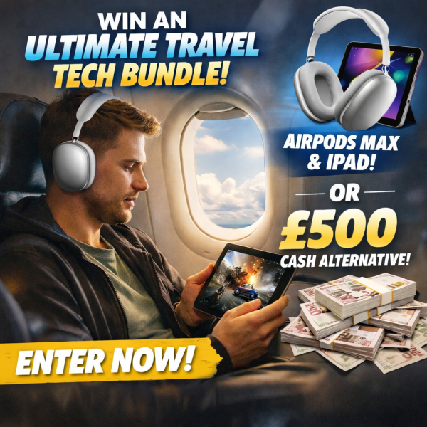 Apple Travel Tech Bundle or £500 Cash
